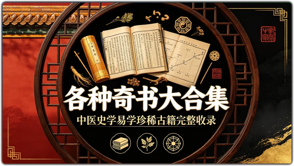图片[1]-各种奇书大合集：中医史学易学珍稀古籍完整收录 - 搜源站-搜源站