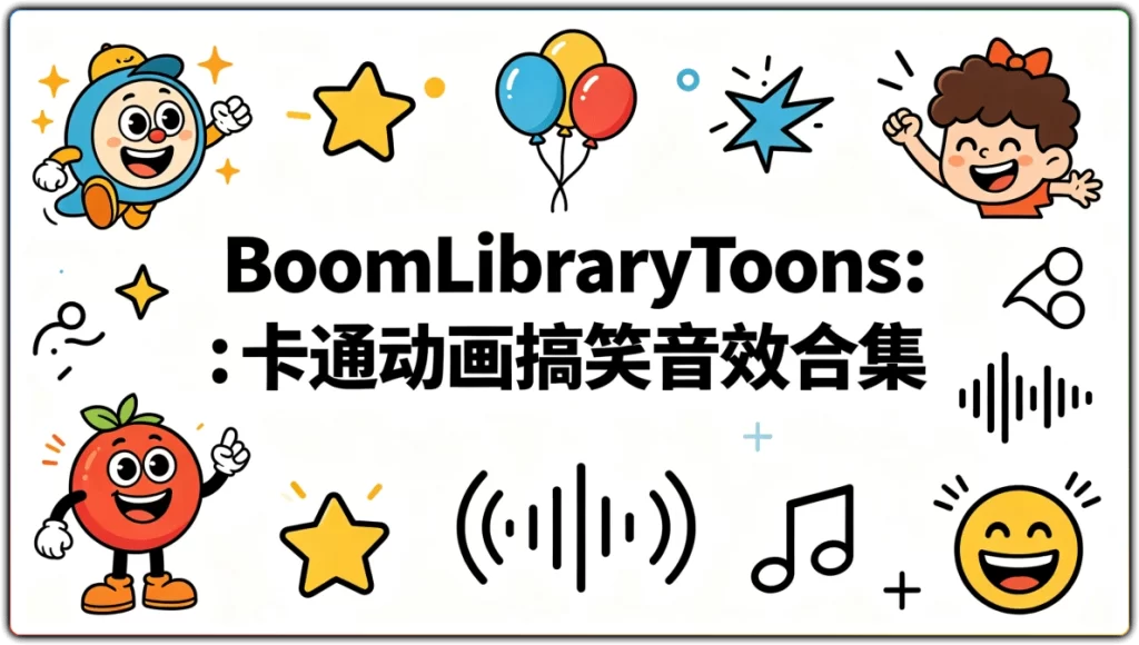 图片[1]-BoomLibraryToons : 卡通动画搞笑音效合集 - 搜源站-搜源站