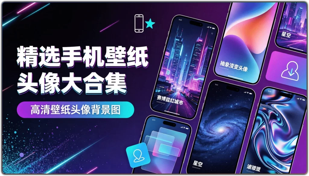 精选手机壁纸头像大合集高清壁纸头像背景图-搜源站