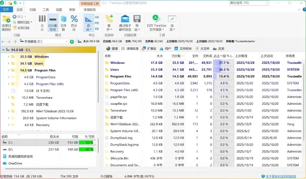 图片[1]-TreeSize Pro v9.6.2.2158：磁盘空间分析工具 - 搜源站-搜源站