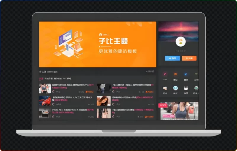 Zibll 子比主题推广全攻略：解锁 SEO 优化与变现潜力的终极指南 - 搜源站-搜源站