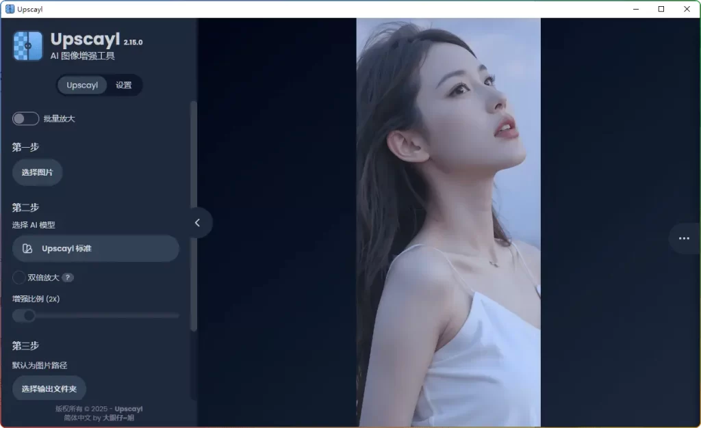 Upscayl v2.15.1 免费汉化版：AI 图像放大神器，模糊图片秒变超清 - 搜源站-搜源站