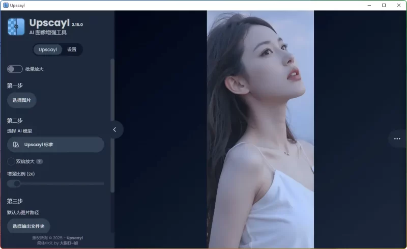 Upscayl v2.15.1 免费汉化版:AI 图像放大神器,模糊图片秒变超清 - 搜源站-搜源站