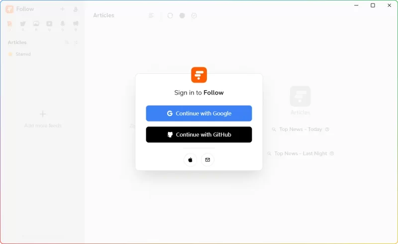 Follow RSS阅读器v0.3.1 - 万物皆可订阅的全平台聚合神器 - 搜源站-搜源站