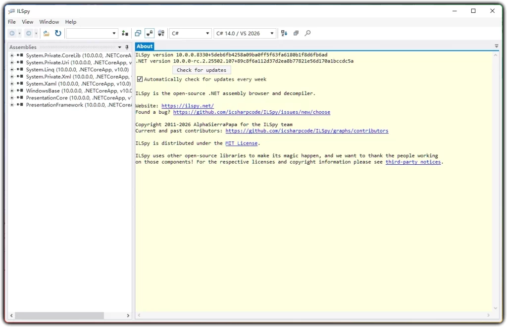 图片[1]-ILSpy v10.0.0.8330：免费开源.NET 反编译工具 - 搜源站-搜源站