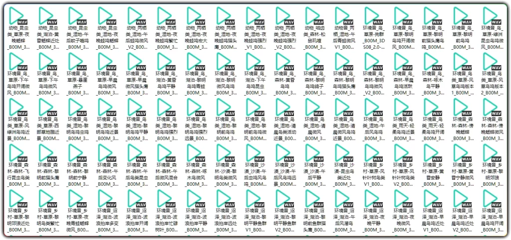 图片[2]-B00M_SOE_Spring_Stereo：144个自然环境立体声音效素材 - 搜源站-搜源站