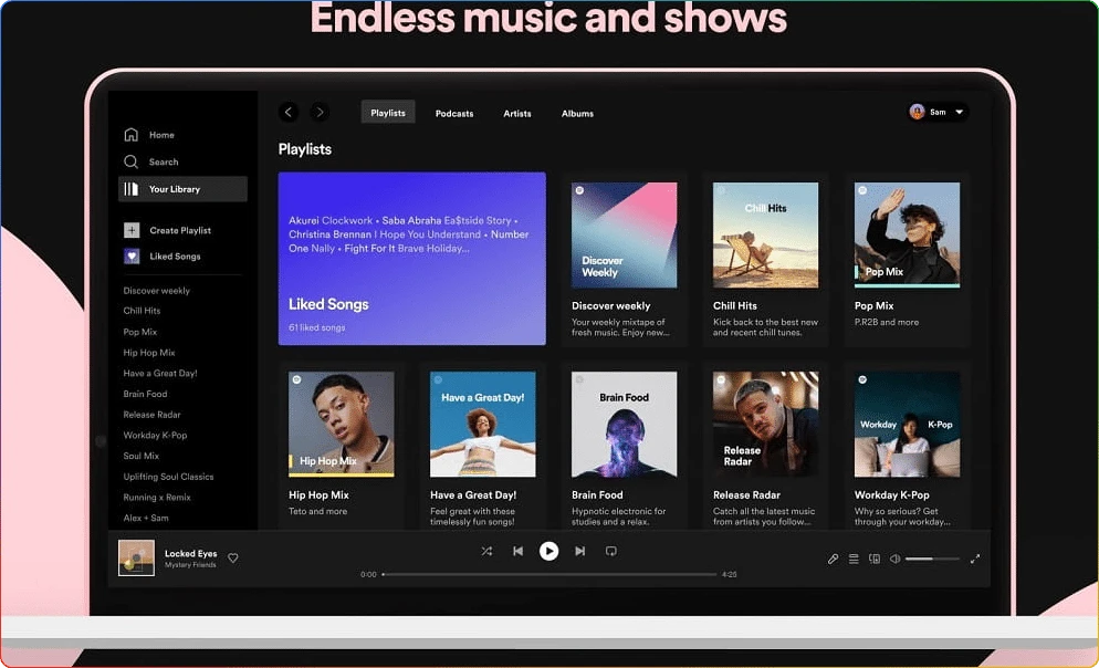 图片[1]-Spotify for Windows v1.2.74.477：音乐流媒体播放器 - 搜源站-搜源站