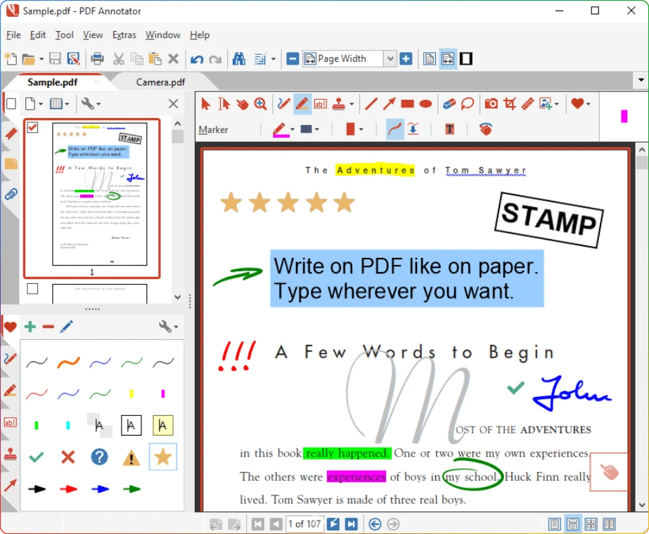 图片[1]-PDF Annotator v9.0.0.930：PDF批注与电子文档标记工具 - 搜源站-搜源站