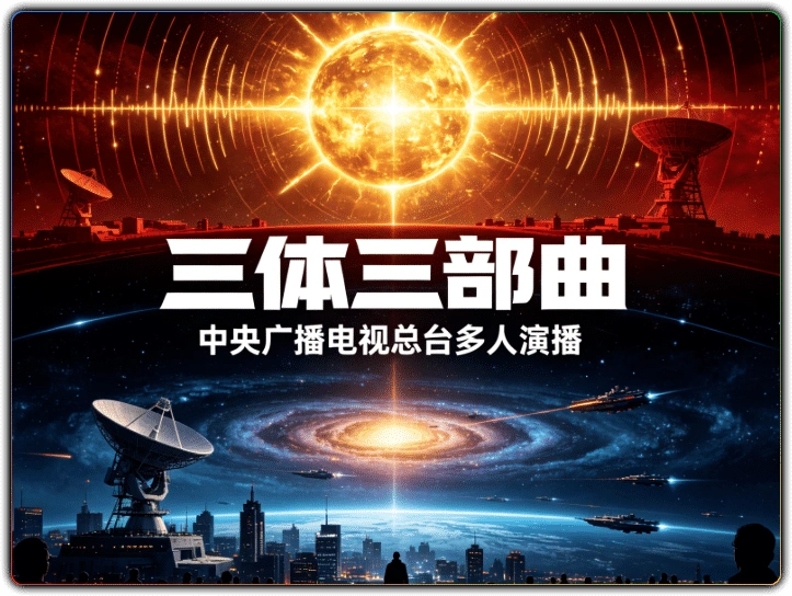 三体三部曲有声小说全集：中央广播电视总台多人演播-搜源站