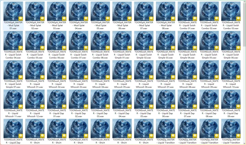 图片[1]-专业级WATER水声音效库：3000+影视游戏场景专用音效 - 搜源站-搜源站