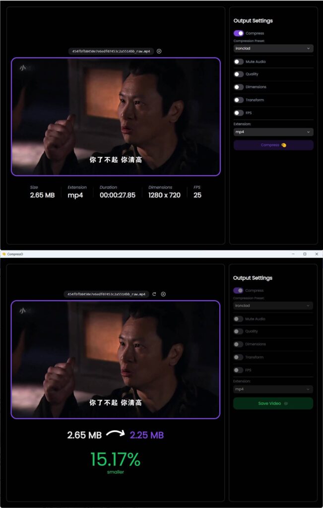 图片[1]-CompressO V1.4.0 ：免费批量视频压缩软件 - 搜源站-搜源站