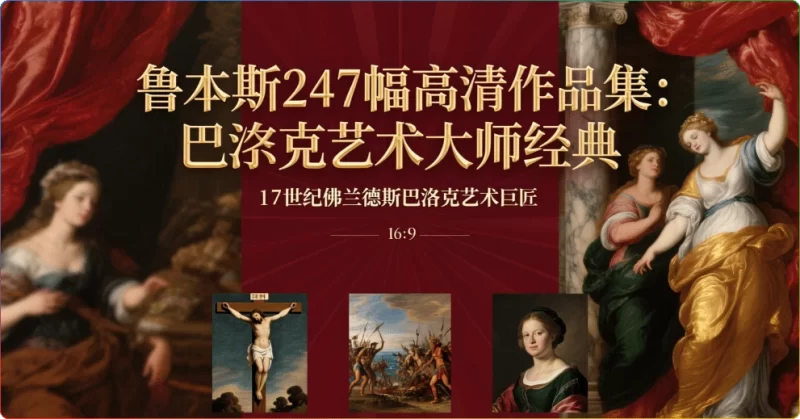 鲁本斯247幅高清作品集：巴洛克艺术大师经典鉴赏 - 搜源站-搜源站