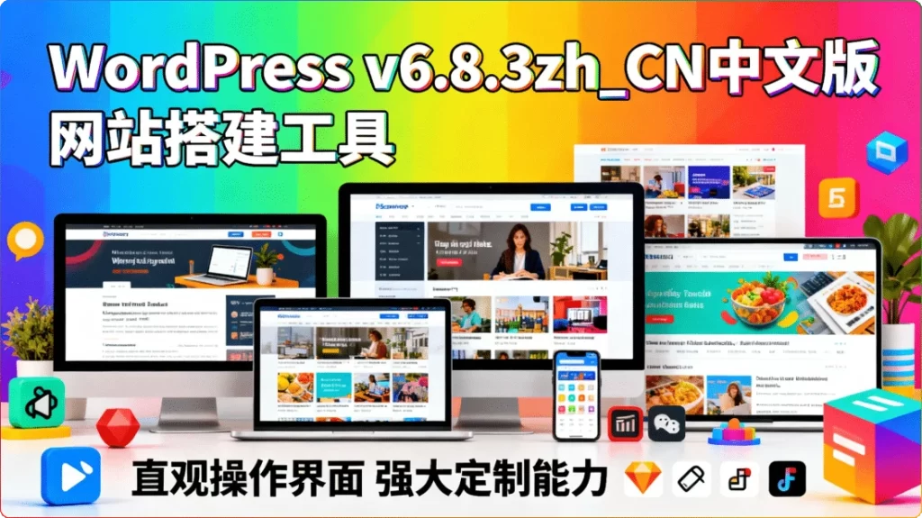 图片[1]-WordPress v6.8.3zh_CN中文版：网站搭建源码 - 搜源站-搜源站