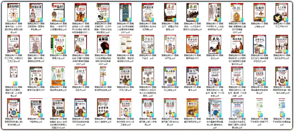 图片[2]-图解经典系列合集：传统文化典籍图解版完整书目汇总 - 搜源站-搜源站