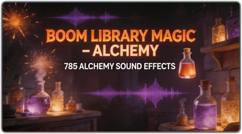 Boom Library Magic – Alchemy：785个奇幻魔法炼金音效素材包 - 搜源站-搜源站