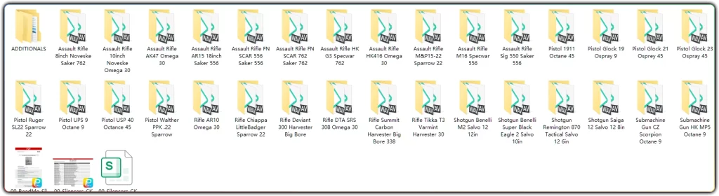 图片[2]-BOOMLibrary Silencers Bundle：高清消音枪械音效素材 - 搜源站-搜源站