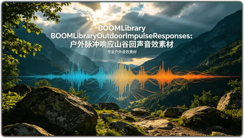 BOOMLibraryOutdoorImpulseResponses:户外脉冲响应山谷回声音效素材 - 搜源站-搜源站