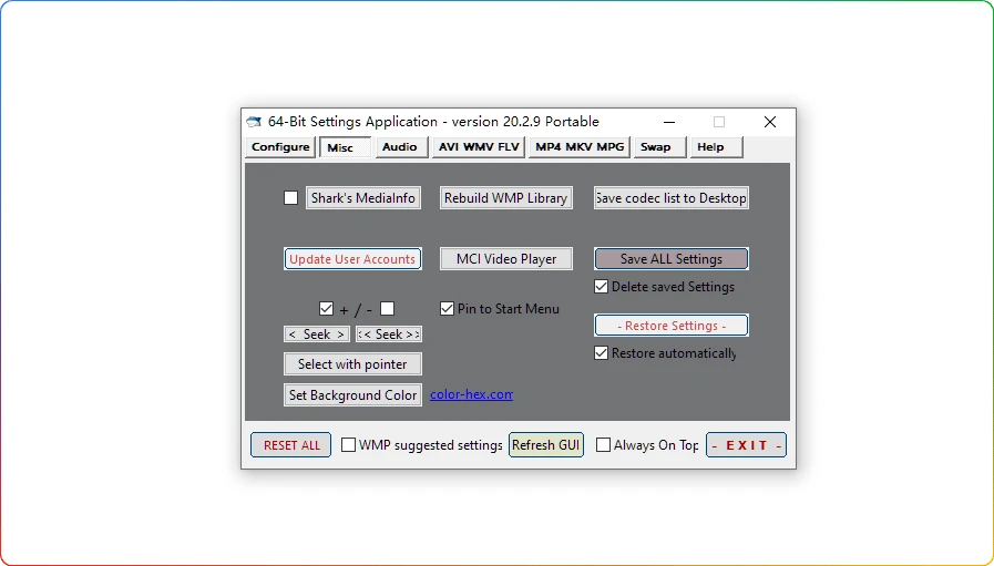 图片[1]-​Shark007 Codecs V20.2.9便携版：全能格式支持解码器​ - 搜源站-搜源站