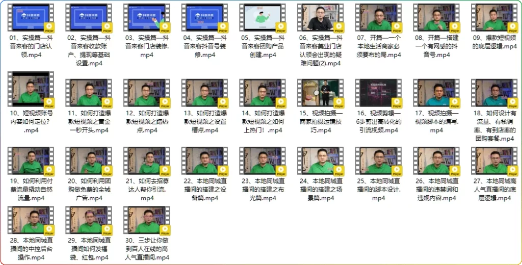 图片[2]-抖音同城变现训练营实战教程：本地实体店引流获客 - 搜源站-搜源站
