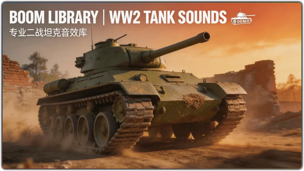 BoomLibraryWW2Tanks：WW2坦克音效-搜源站