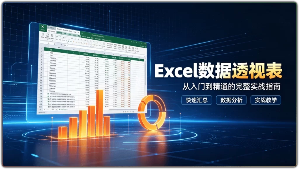 图片[1]-Excel数据透视表：从入门到精通的完整实战指南 - 搜源站-搜源站