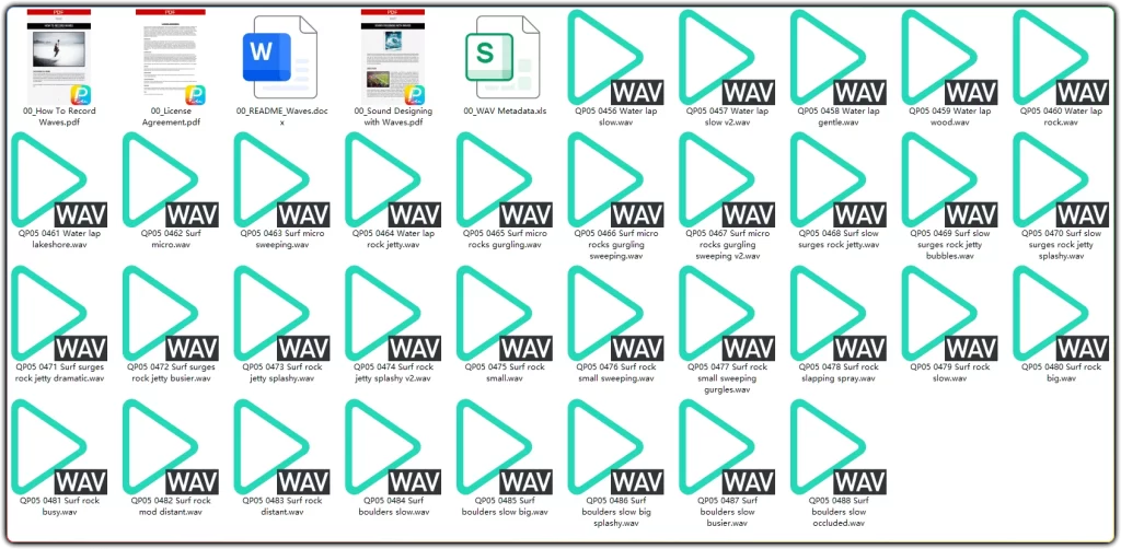 图片[2]-BoomLibraryWaves：高品质大海海浪实景录音音效素材 - 搜源站-搜源站