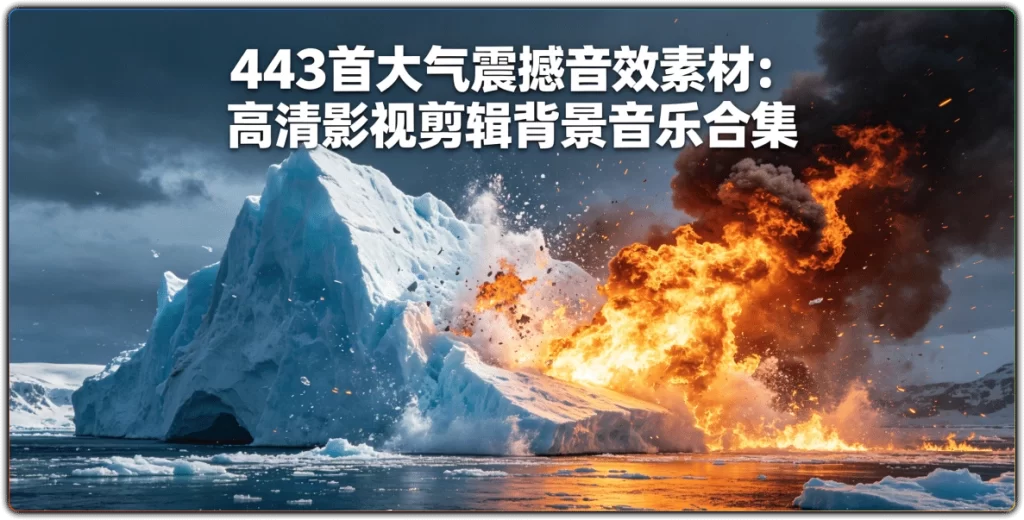 图片[1]-443首大气震撼音效素材：高清影视剪辑背景音乐合集 - 搜源站-搜源站