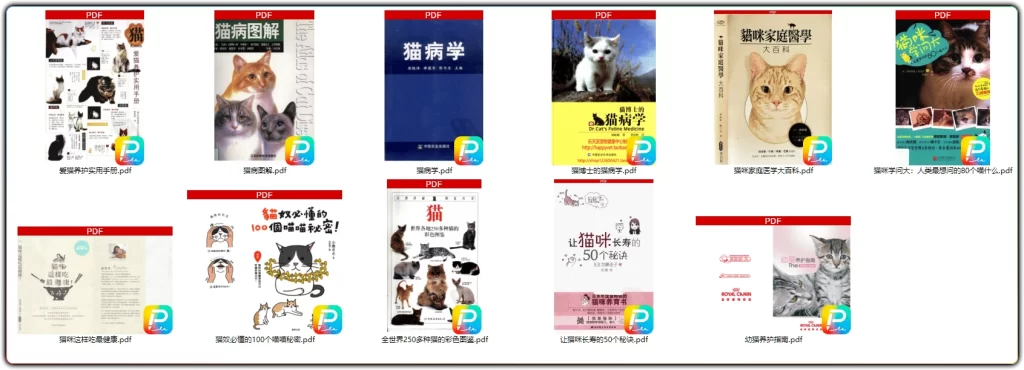 图片[2]-养猫攻略大全：爱猫养护实用手册与学习资源合集 - 搜源站-搜源站