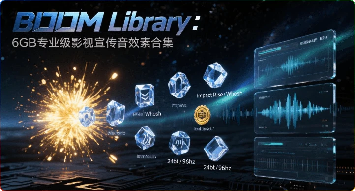 BOOM Library：影视级冲击音效库合集[6.08GB ] - 搜源站-搜源站