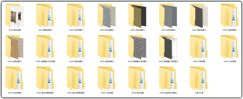 图片[2]-材质贴图库：62000张3D建模高清素材合集 - 搜源站-搜源站