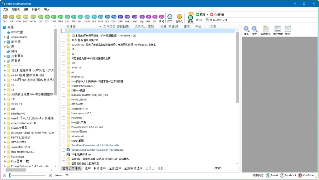 图片[1]-otal Excel Converter v7.1.0.104：Excel文件批量转换工具 - 搜源站-搜源站