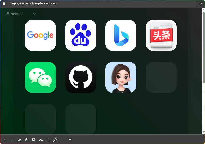 图片[1]-托盘浏览器v1.4：轻量级袖珍浏览器 - 搜源站-搜源站