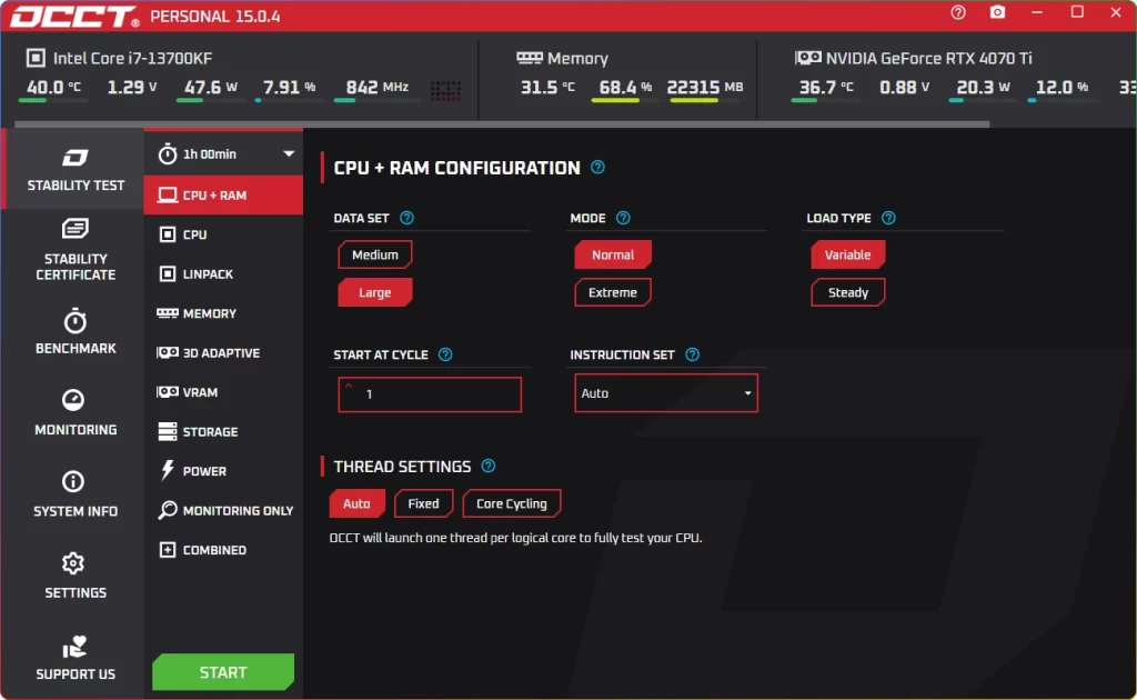 图片[1]-OCCT  v15.0.4 x64：电源检测与系统稳定性测试工具 - 搜源站-搜源站