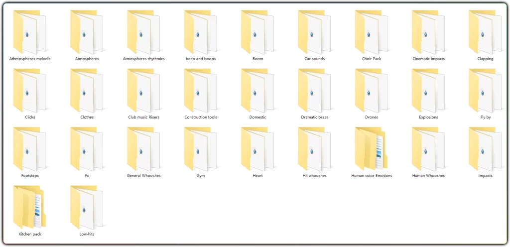 图片[2]-影视氛围音效素材包：3400+视频创作专用氛围音效资源 - 搜源站-搜源站